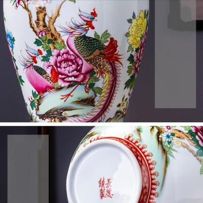 BÌNH VẼ TAY HỌA TIẾT PHƯỢNG HOÀNG